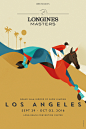 Longines Masters : « WE RIDE THE WORLD »The posters for Longines Masters, the Grand Slam Indoor of Show Jumping. 