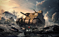 WOT Blitz HD Wallpaper 坦克 合成