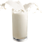 牛奶透明背景