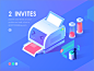 2 Dribbble Invites