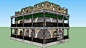 Large preview of 3D Model of Victorian Era Corner Shop House