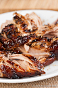 Crockpot Brown Sugar Balsamic Glazed Pork Tenderloin