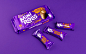 Cadbury Mini Rolls : Cadbury Mini Rolls are the original cake bar and have been gracing supermarket shelves and kids lunchboxes since 1962. But to walk down the aisles you wouldn’t know it. We capitalised on the speech mark shaped created by the swirled f