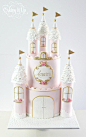 Regal Princess Castle Cake - Cake by Caking It Up: 