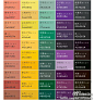 给大家分享一组日本古代传统色谱，附带色值，当你被色彩迷惑时，不妨来看看。转给需要的小伙伴们吧！