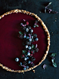Make me this pls - Dark Berries Tart with Basil: 