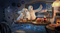Christma’s rules || COCA COLA - matte painting breakdow