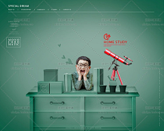 迷你PS素材铺采集到PSD模板-韩国设计网站clipartkorea.