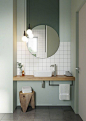 室内设计·卫浴空间·配色·镜子