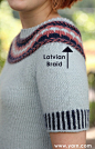 How to Knit a Latvian Braid.  Finally a good video tutorial!!针织细节  针织服饰