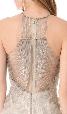 Gorgeous beaded back