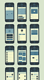 iPhone App Wireframe Kit – Vol.2 | GraphicSoulz - Premium Design Resources Created by Professionals for Real Designers!