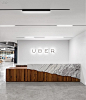 天花凹槽 前台Over and Above: Studio O+A Designs HQ For Uber | Projects | Interior Design