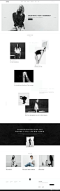 #UI作品# #ui设计# #设计秀# 优秀的黑白灰简洁网页设计分享 @微博设计美学 ​​​​