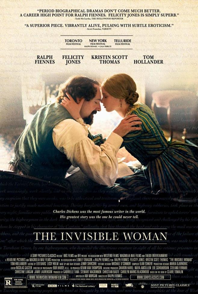 英国剧情爱情片《看不见的女人》-电影海报