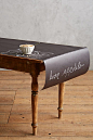 Chalkboard Table Runner