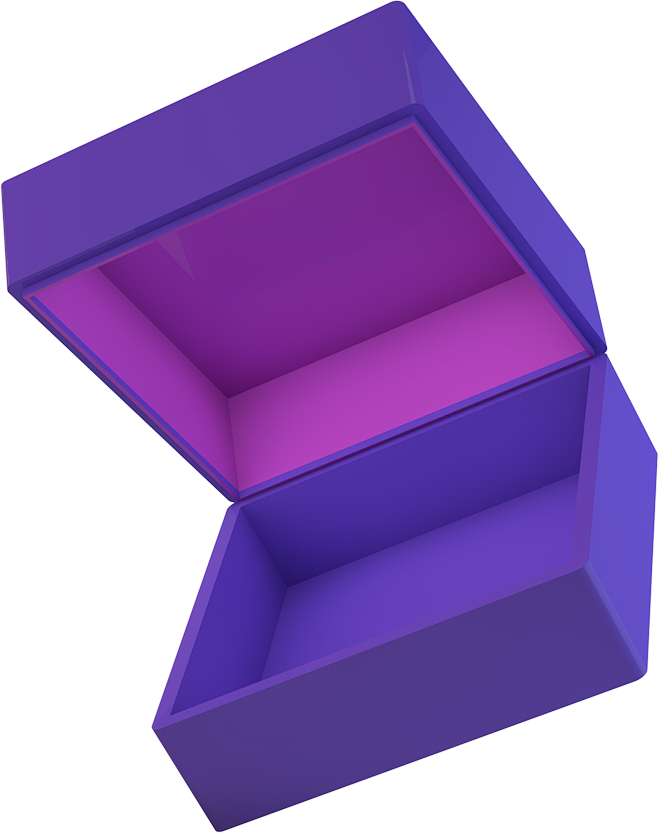 png紫色礼物盒子素材
