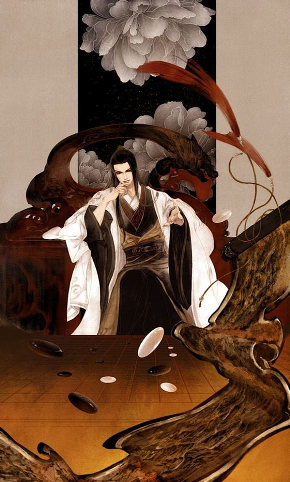 古图专帖人物系列那些下棋的图单双人古风图片吧百度贴吧