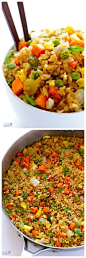 The BEST Fried Rice -- better than the restaurant version, and quick and easy to make homemade too! | gimmesomeoven.com