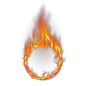 火焰 流星 火球 子弹 火花 PNG透明背景素材 (2)