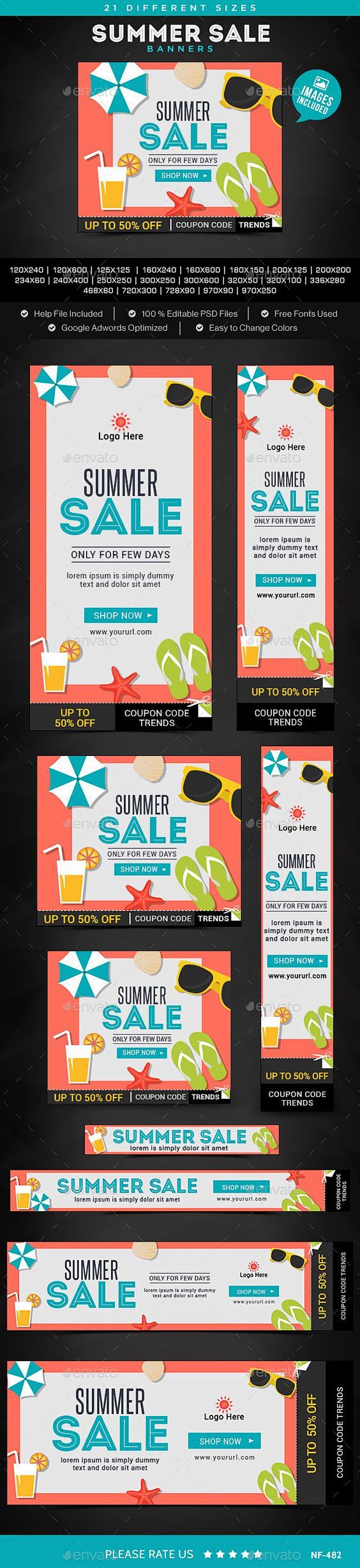 Summer Sale Banners ...