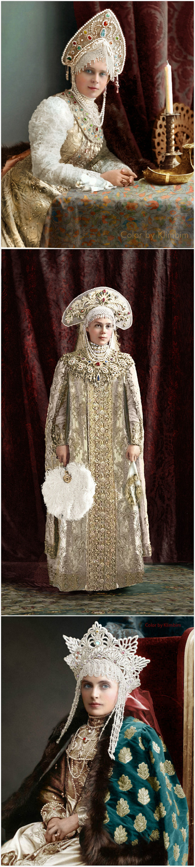 #服装# 俄国皇室在1903年举办的冬宫...