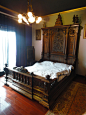 上海汤臣一品  1860古董雕花大床