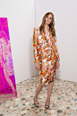 Stella McCartney Resort 2013 Orange Floral Blazer and Skirt - The Best Looks from Resort 2013 - Harper's BAZAAR