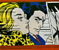 Roy Lichtenstein, In the Car, 1963, 172 x 203 cm (Scottish National Gallery of Modern Art, Edinburght)