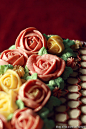 【图】从花椰菜到发育不良的玫瑰花——奶油霜装饰花篮蛋糕