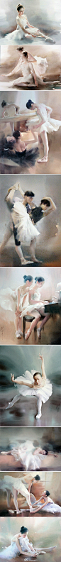上海柳毅，水彩芭蕾