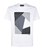 Emporio Armani Square Graphic T-Shirt at <a href="http://harrods.com" rel="nofollow" target="_blank">harrods.com</a>. Shop men’s designer fashion online & earn reward points.