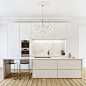 White kitchen : .