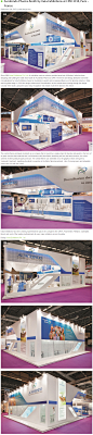 Aurobindo Pharma Booth by Insta Exhibitions at CPHI 2014, Paris – France » Retail Design Blog