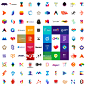 10 years, 100 logo design projects : Logo design portfolio, 10 years, 100 logos, Alex Tass