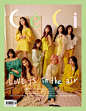 组图：TWICE登时尚杂志封面 造型清新色彩明艳 : 韩国女团TWICE近日为某时装杂志最新一期拍摄了封面写真。