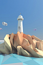 Lighthouse-in-a-low-poly-world-by-Andrus-Valulis