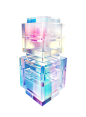 Cube. : This is a personal project which i have experimented with Cinema 4d and Photoshop.