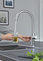 GROHE RED DUO FAUCET AND SINGLE-BOILER SIZE L - Kitchen taps from GROHE | Architonic : GROHE RED DUO FAUCET AND SINGLE-BOILER SIZE L - Designer Kitchen taps from GROHE ✓ all information ✓ high-resolution images ✓ CADs ✓ catalogues..