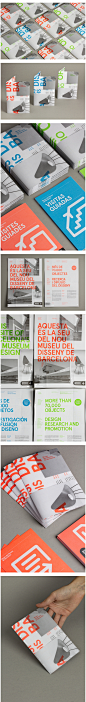 巴塞罗那DHUB Leaflet博物馆宣传册设计_画册设计_DESIGN³设计_设计时代网