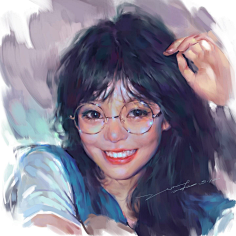 com采集冷面呀采集到人物头像绘画zwy惟怡的微博_微博weibo.