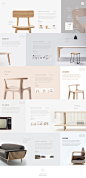 Modern minimalist designed furniture. L'Boulevard by Vladimir Babić