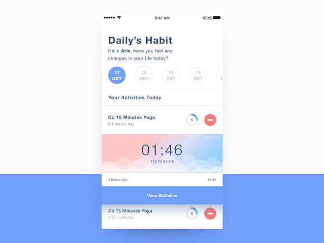 Habit Tracking App