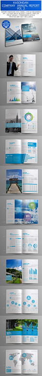 Kasongan Company Annual Report Volume 2 - GraphicRiver Item for Sale