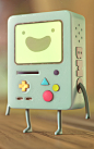 BMO! : Adventure Time is such an awesome cartoon and its style has a big influence on my work, so I've been planning to do a personal piece for a while now. BMO is probably my favorite character, so i wanted to depict him (her?) in this kind-of-realistic 