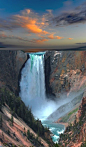 Yellowstone National Park in Wyoming, they call this site the grand canyon of yellowstone. it is indeed breathtaking.