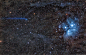 Blue Comet Meets Blue Stars 
Credit & Copyright: Tom Masterson (Transient Astronomer)
Explanation: What's that heading for the Pleiades star cluster? It appears to be Comet C/2016 R2 (PanSTARRS), but here, appearances are deceiving. On the right and f
