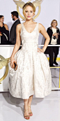 Look of the Day - November 18, 2014 - Jennifer Lawrence in Dior Haute Couture from #InStyle