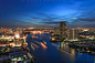 Photograph Blue Hour Bangkok by Helminadia Ranford