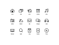 15 Sketchy Line Icons